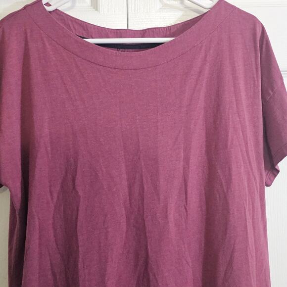 Boden Supersoft T-Shirt Dusty Pink 14 Casual Cotton Summer Loose Neutral Layer - Picture 2 of 4